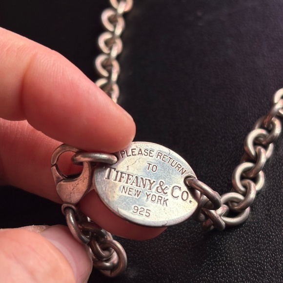AUTHENTIC Tiffany & Company Sterling Silver 925 Chocker - Picture 2 of 4